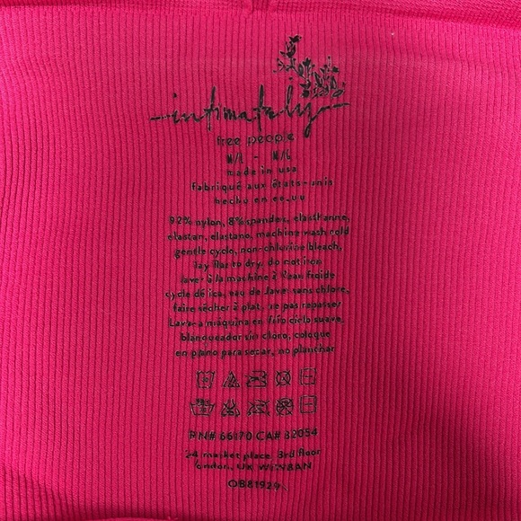 Free People Seamless Sheer Honey Textured Tube top - Picture 3 of 5